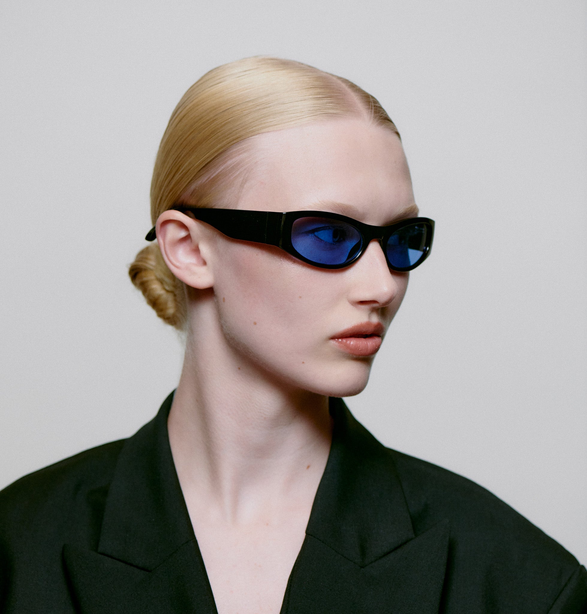 Gust solbrille - sort/blå